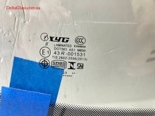 Audi A6 C6 (04-11) вітрове скло з датчиком Pilkington