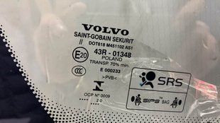 Volvo XC90 2016- лобове скло з д.д. та кам., повний е/о (ориг.) Secur