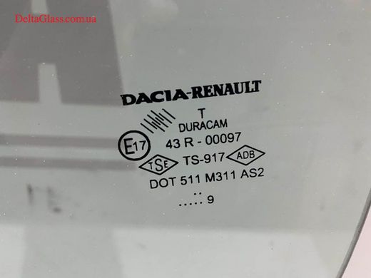 Dacia/Renault Logan/MCV переднє опускне ліве (04-12) orig