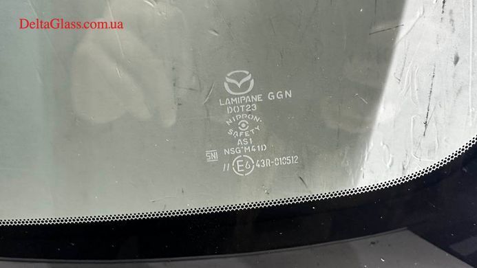 Mazda CX-60 (2022-) вітрове скло з місцем під д.д., кам. HUD