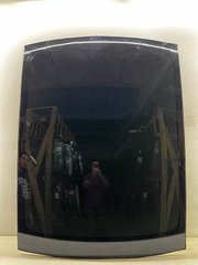 TESLA, MODEL Y, 2021- панорама темно сіра