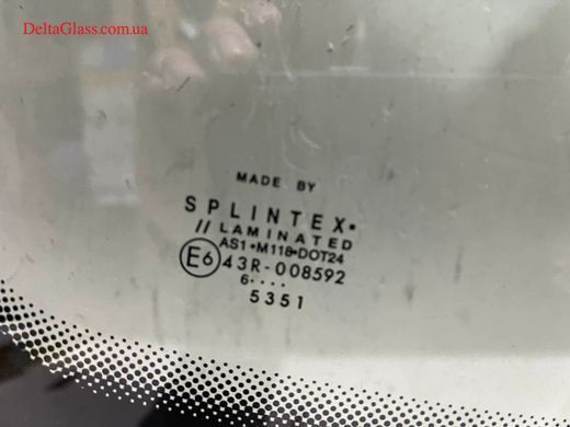 Mercedes w203 вітрове ориг з місцем під д/д, Splintex- 3*