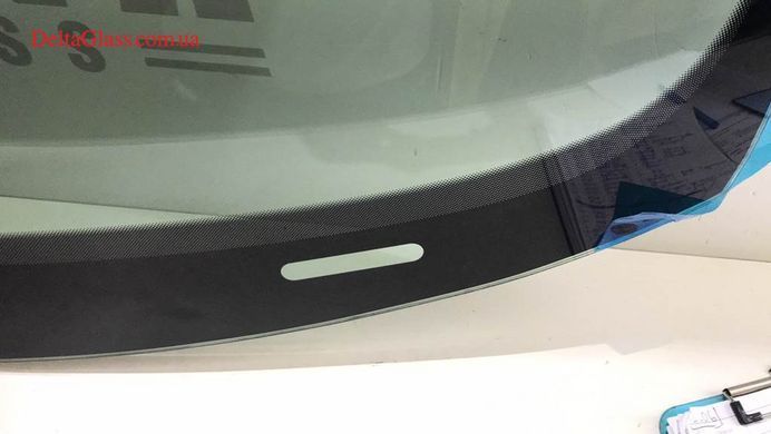 Audi A6 вітрове скло з місцем під датчик дощу, синя полоса,VIN, Benso