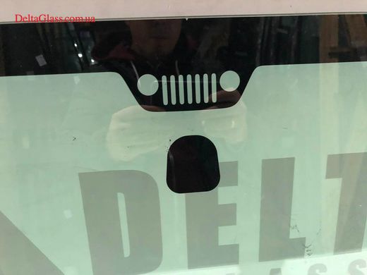 Jeep Wrangler вітрове скло з кріпленням дзеркала