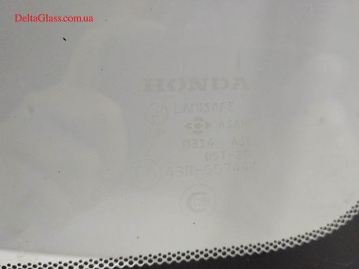 Honda CRV (-12) Лобовое стекло, VIN, Lamishef б/у