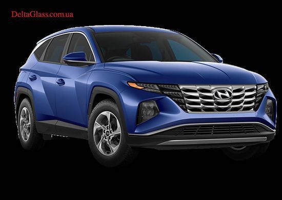 Hyundai Tucson 2021- Лобове скло з кріпленням камери і датчик