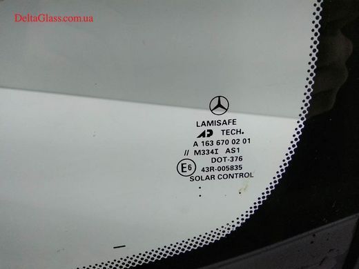 Mercedes W163 ML-Class ориг., вітрове АР Теsx