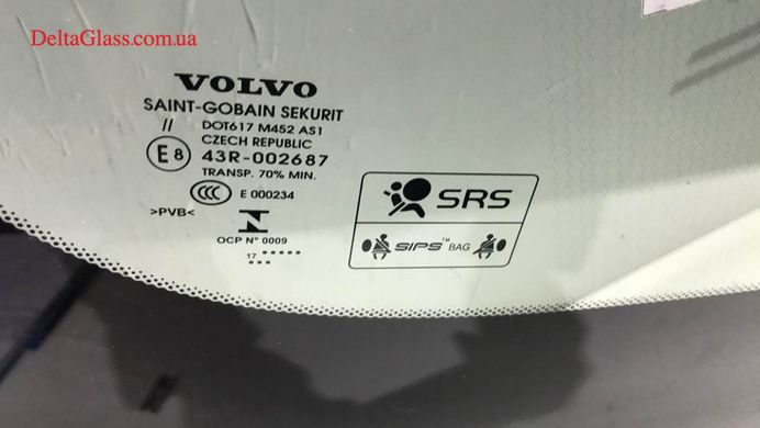 Volvo XC60 вітрове скло датчик+камера+ пов.електрообігрів Б/У ориг. V