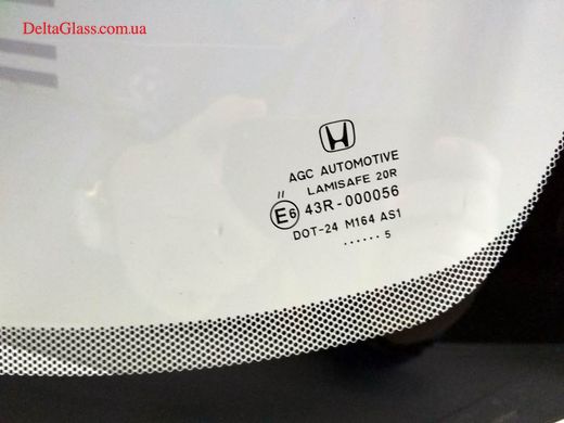 Honda CRV Лобовое стекло (16-)(5*) датчик,2 камера,VIN, AGC+