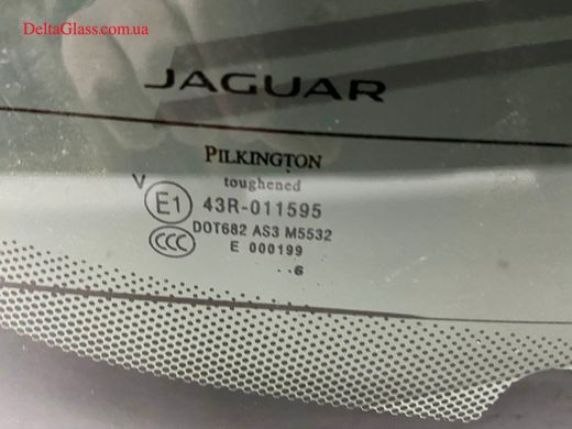 Jaguar XE 2015- 4D Sedan заднє скло Бу оригінал темне Pilkington+(6)