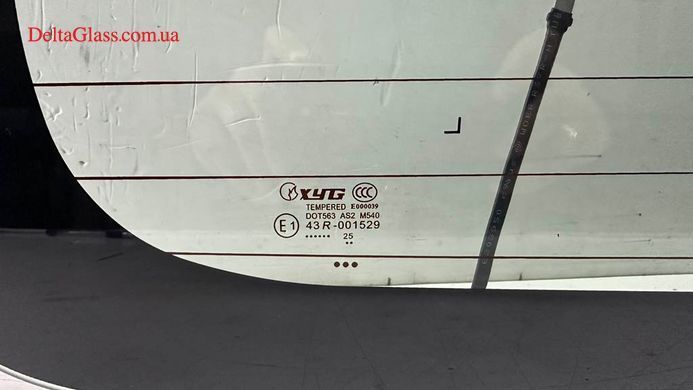Renault Kangoo заднє з електрообігрівом та отвором (08-) XYG