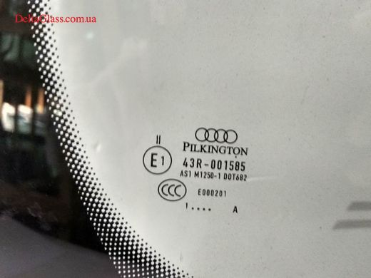 Audi Q7 (2011-2014) (1*) Лобовое стекло з датчиком,камера,НР, Pilkington б/у+