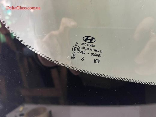 Hyundai Ioniq 5 (2021-) вітрове скло з місцем датчик та камеру