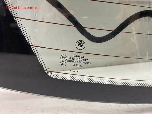 BMW Х5 (Е70) ляда з отвором та е/о (прозора)