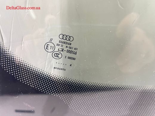 Audi A-8 вітрове скло з датчиком, камерою