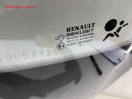 Renault Megane 2 вітрове з датчиком, VIN (03-09) 1 450*993 Solar