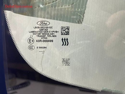Ford Explorer (USA) (2019-) вітрове скло з датчиком,камерою, е/о