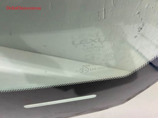 Lexus RX 350/450H Лобовое с местом под зеркало, местом под датчик дождя, VIN та молдингом (09-) 1 464*1 104
