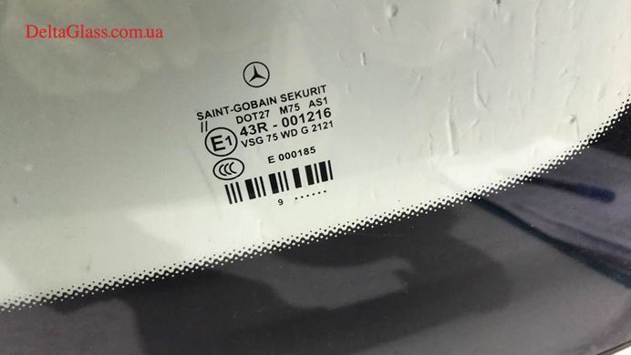 Mercedes w212 (09-)(1*) ориг.датчик, камера, нижня рамка, е/о Sekurit