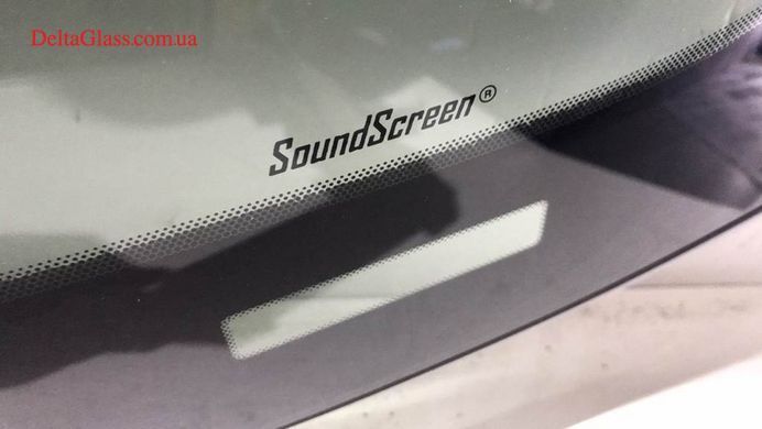 Ford Mustang (15-) вітрове, нижня рамка Carlех+ (надпис Ford) SoundSc