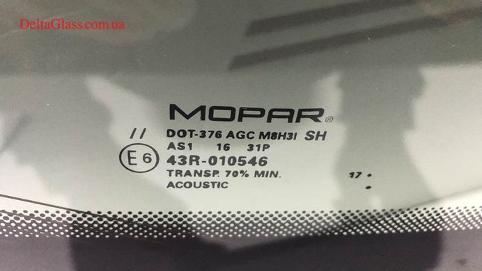Jeep Comass 2017- Лобове скло Mopar+sensor+kamera+Е/О+VIN