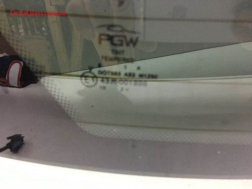BMW Х5 (Е70) (2012р.-) ляда, електрообігрів+3 отвір (зелена+темне тону