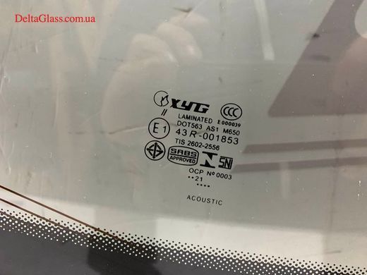 Jeep Compass вітрове скло з датчиком та е/о, VIN, XINYI