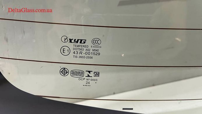 DODGE JOURNEY/FIAT FREEMONT 2008- заднє тильне скло