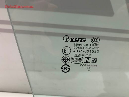 Subaru OUTBACK (2015-) переднє праве опускне скло XINYI